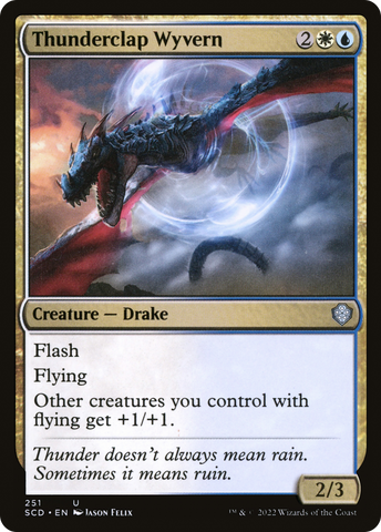 Thunderclap Wyvern [Starter Commander Decks] - The Mythic Store | 24h Order Processing