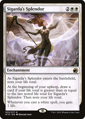 Sigarda's Splendor [Innistrad: Midnight Hunt] - The Mythic Store | 24h Order Processing