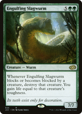 Engulfing Slagwurm [Jumpstart 2022] - The Mythic Store | 24h Order Processing