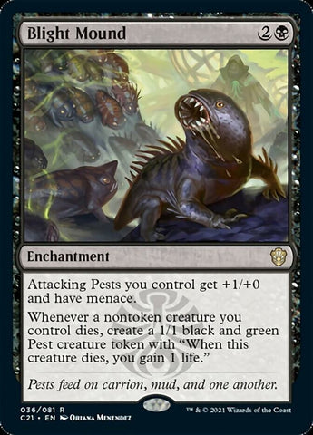 Blight Mound [Commander 2021] - The Mythic Store | 24h Order Processing