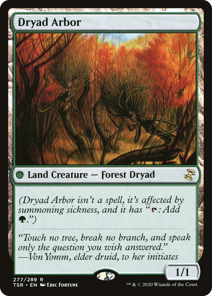 Dryad Arbor [Time Spiral Remastered] - The Mythic Store | 24h Order Processing