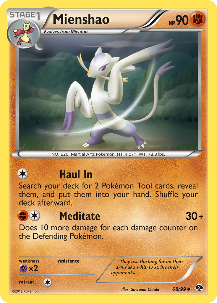 Mienshao (68/99) [Black & White: Next Destinies] - The Mythic Store | 24h Order Processing