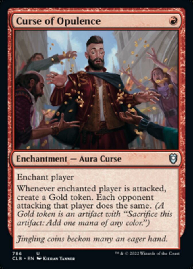 Curse of Opulence [Commander Legends: Battle for Baldur's Gate] - The Mythic Store | 24h Order Processing