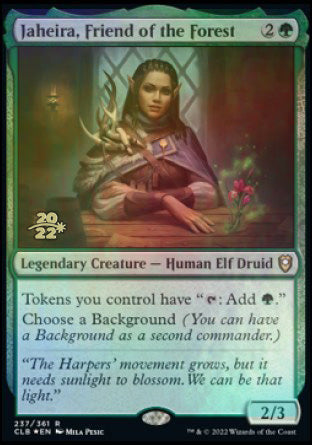 Jaheira, Friend of the Forest [Commander Legends: Battle for Baldur's Gate Prerelease Promos] - The Mythic Store | 24h Order Processing