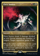 Fiery Justice (Foil Etched) [Double Masters 2022] - The Mythic Store | 24h Order Processing