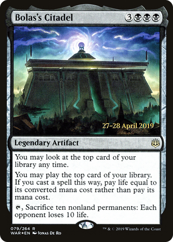 Bolas's Citadel [War of the Spark Prerelease Promos] - The Mythic Store | 24h Order Processing