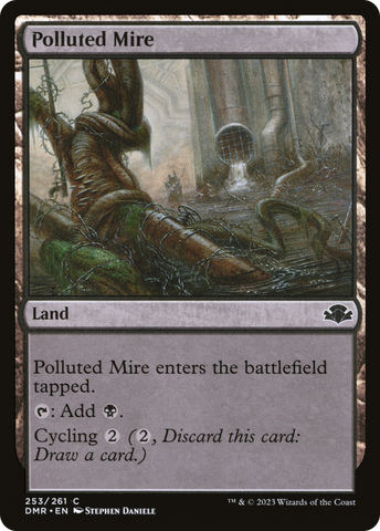 Polluted Mire [Dominaria Remastered] - The Mythic Store | 24h Order Processing
