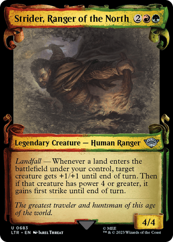 Strider, Ranger of the North [The Lord of the Rings: Tales of Middle-Earth Showcase Scrolls] - The Mythic Store | 24h Order Processing