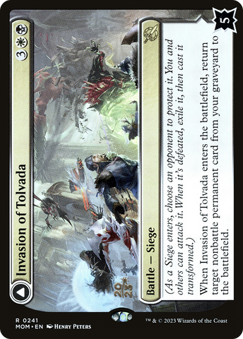 Invasion of Tolvada // The Broken Sky [March of the Machine Prerelease Promos] - The Mythic Store | 24h Order Processing