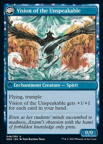 Behold the Unspeakable // Vision of the Unspeakable [Kamigawa: Neon Dynasty] - The Mythic Store | 24h Order Processing