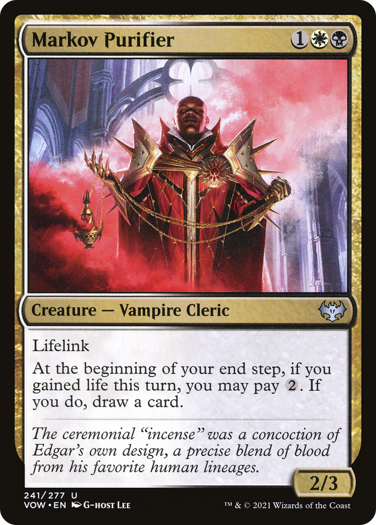 Markov Purifier [Innistrad: Crimson Vow] - The Mythic Store | 24h Order Processing