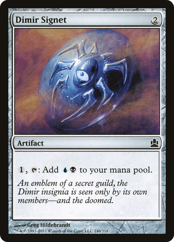 Dimir Signet [Commander 2011] - The Mythic Store | 24h Order Processing