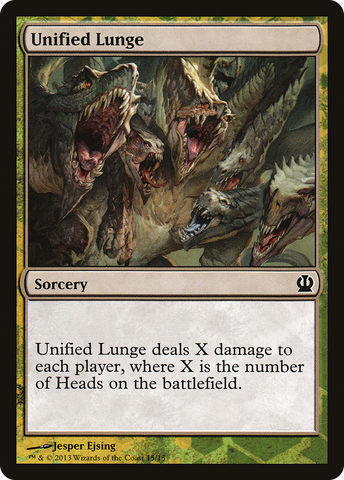 Unified Lunge [Theros Face the Hydra] - The Mythic Store | 24h Order Processing