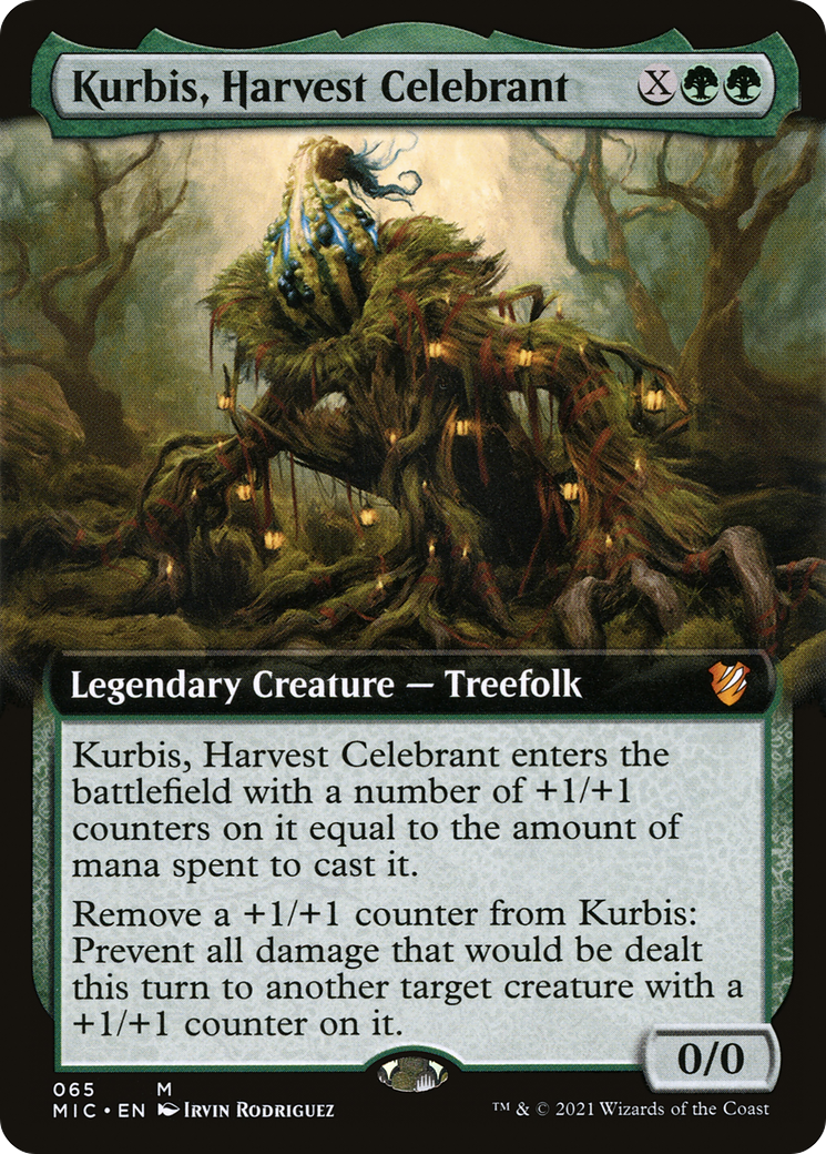 Kurbis, Harvest Celebrant (Extended Art) [Innistrad: Midnight Hunt Commander] - The Mythic Store | 24h Order Processing