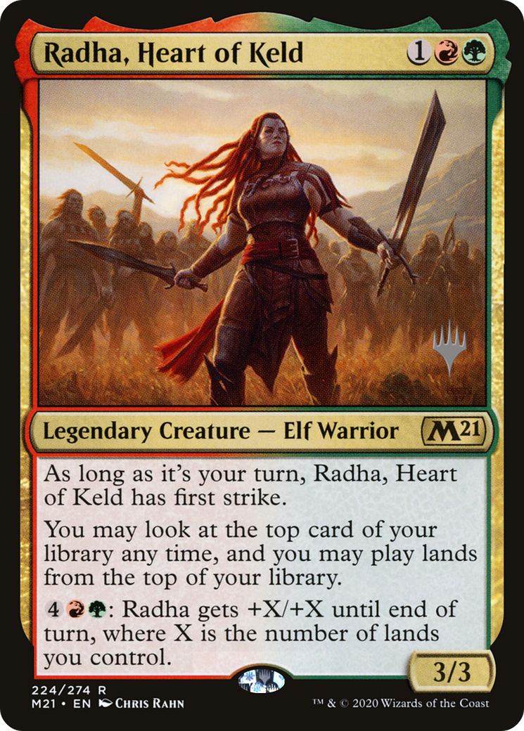 Radha, Heart of Keld (Promo Pack) [Core Set 2021 Promos] - The Mythic Store | 24h Order Processing