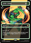Super Combo (Borderless) (Surge Foil) [Teenage Mutant Ninja Turtles Commander] - The Mythic Store | 24h Order Processing