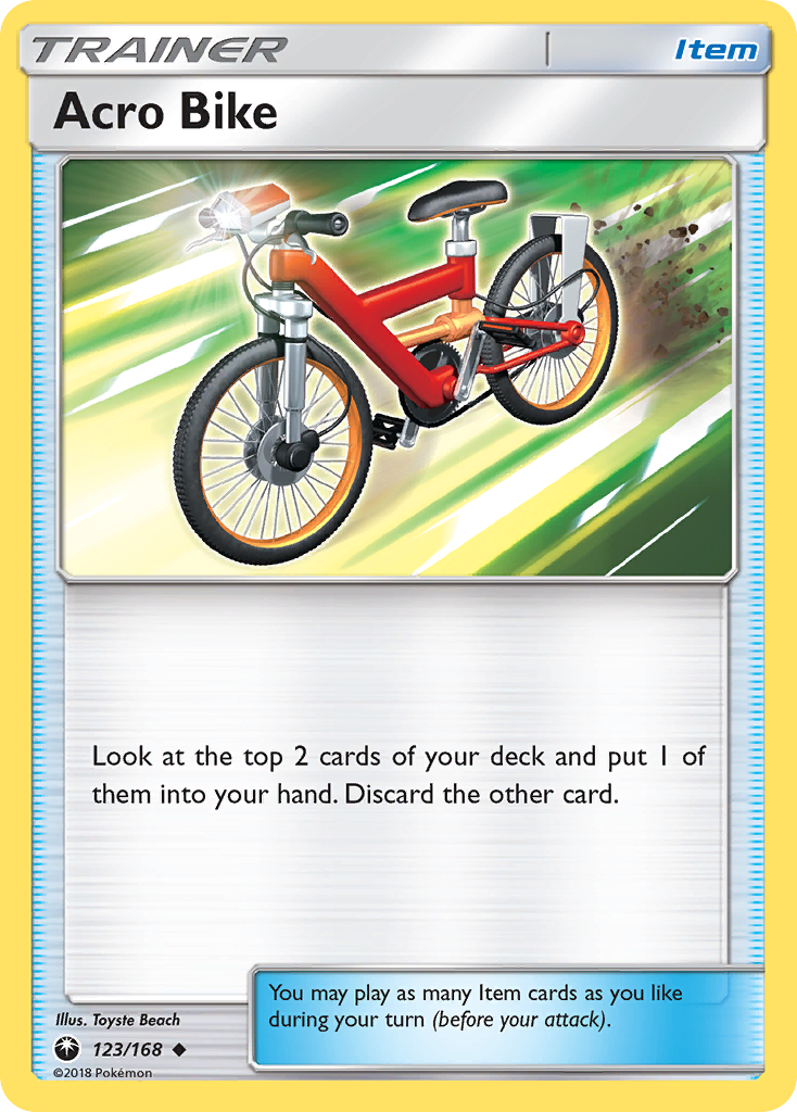 Acro Bike (123/168) [Sun & Moon: Celestial Storm] - The Mythic Store | 24h Order Processing
