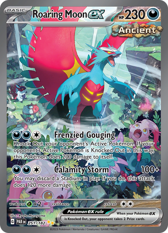 Roaring Moon ex (251/182) [Scarlet & Violet: Paradox Rift] - The Mythic Store | 24h Order Processing