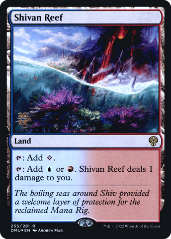 Shivan Reef [Dominaria United Prerelease Promos] - The Mythic Store | 24h Order Processing