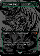 Tyrranax Rex (Oil Slick Raised Foil) [Phyrexia: All Will Be One] - The Mythic Store | 24h Order Processing