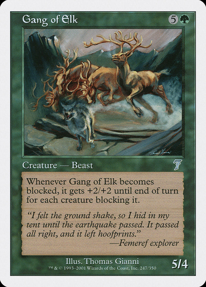 Gang of Elk [Seventh Edition] - The Mythic Store | 24h Order Processing