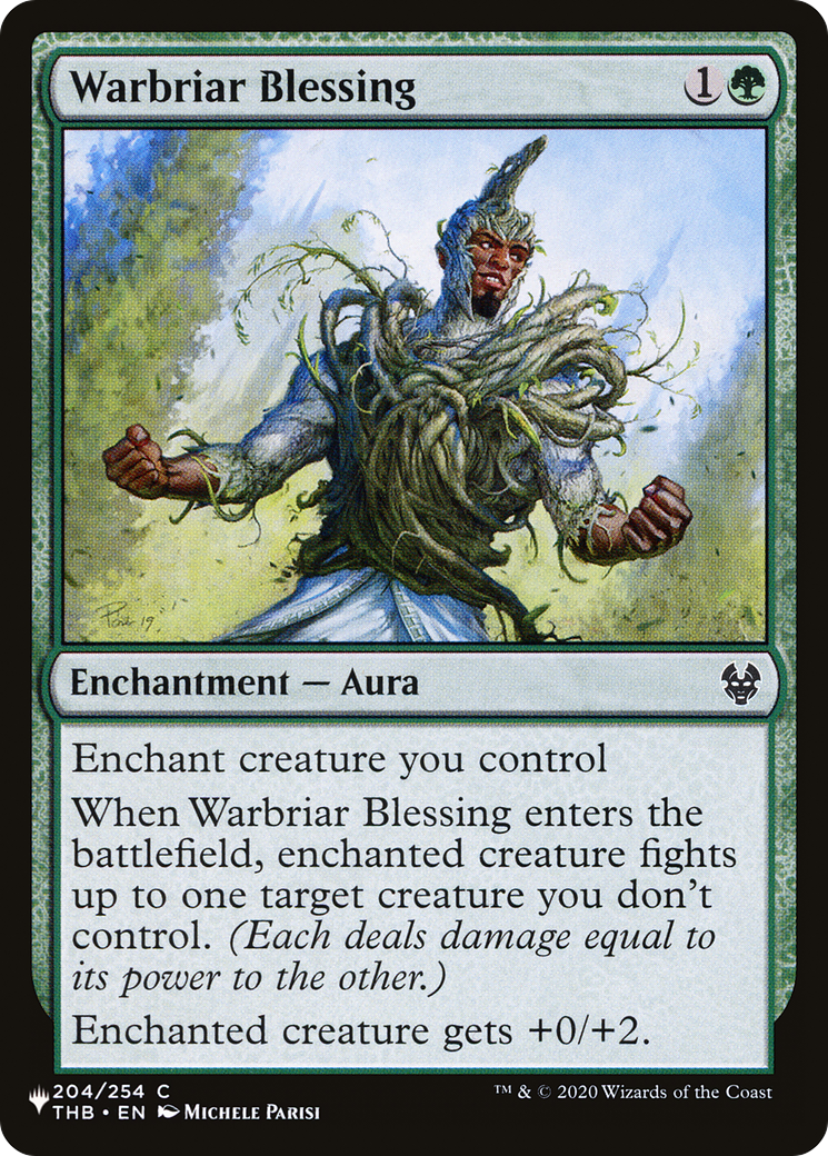 Warbriar Blessing [The List Reprints] - The Mythic Store | 24h Order Processing