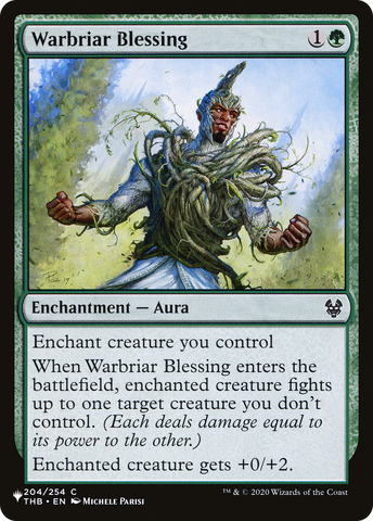Warbriar Blessing [The List] - The Mythic Store | 24h Order Processing