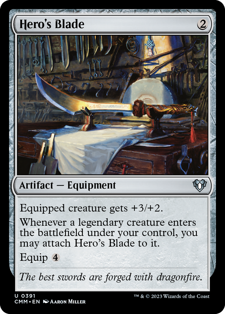 Hero's Blade [Commander Masters] - The Mythic Store | 24h Order Processing