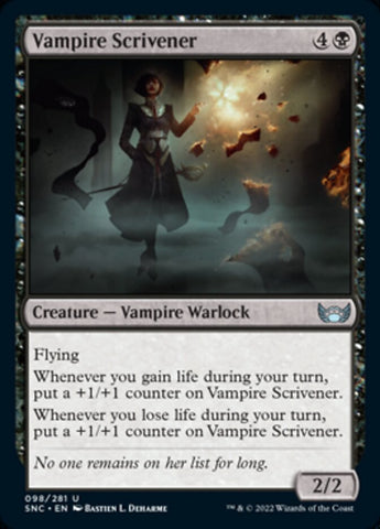 Vampire Scrivener [Streets of New Capenna] - The Mythic Store | 24h Order Processing