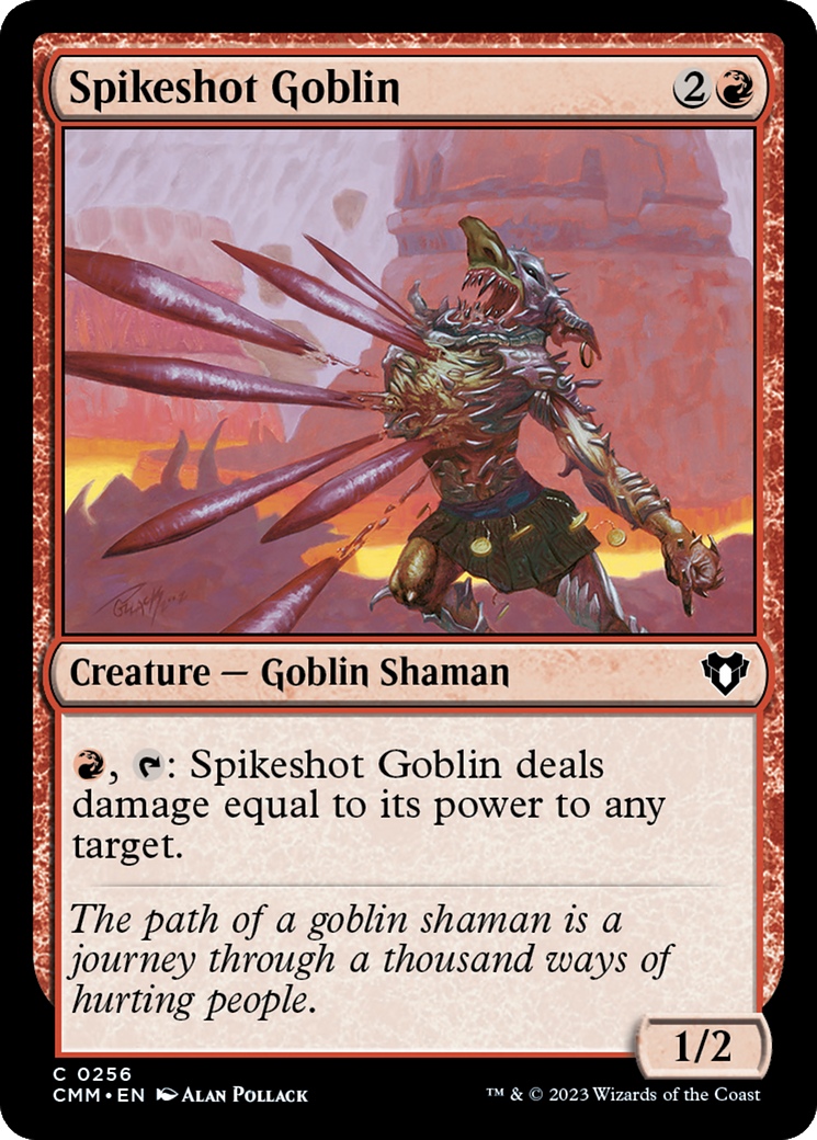 Spikeshot Goblin [Commander Masters] - The Mythic Store | 24h Order Processing