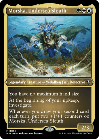 Morska, Undersea Sleuth (Display Commander) [Murders at Karlov Manor Commander] - The Mythic Store | 24h Order Processing