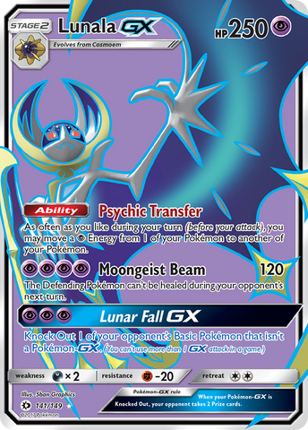 Lunala GX (141/149) [Sun & Moon: Base Set] - The Mythic Store | 24h Order Processing