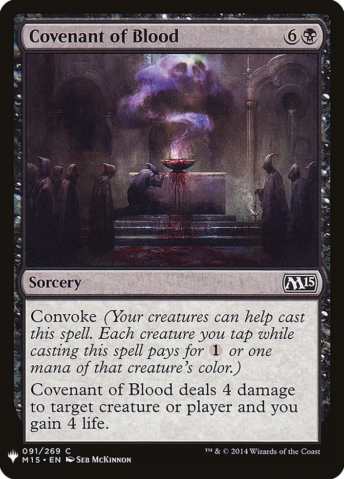 Covenant of Blood [Mystery Booster] - The Mythic Store | 24h Order Processing