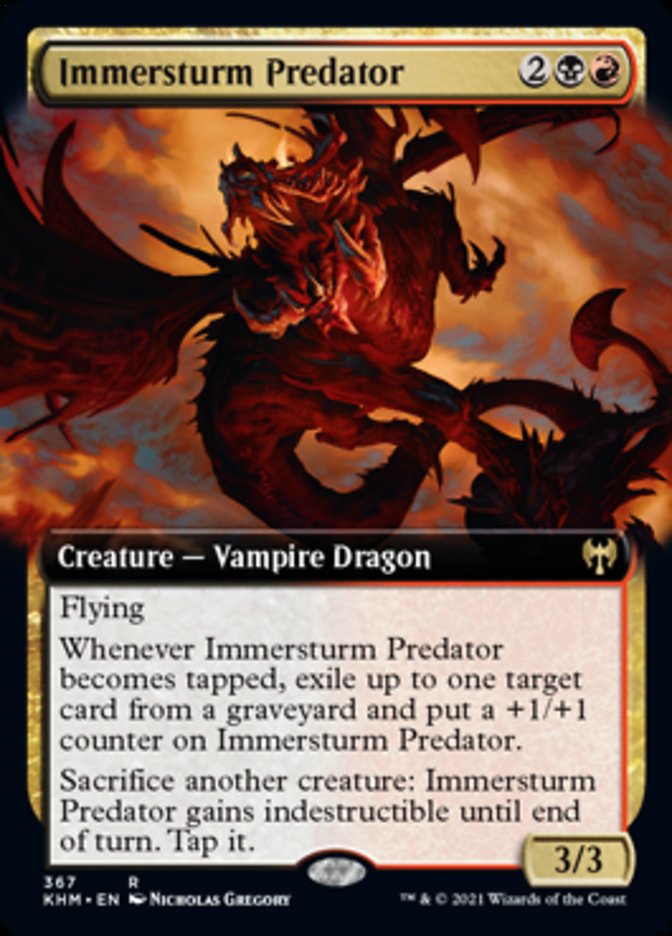Immersturm Predator (Extended Art) [Kaldheim] - The Mythic Store | 24h Order Processing