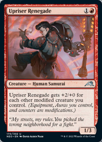 Upriser Renegade [Kamigawa: Neon Dynasty] - The Mythic Store | 24h Order Processing