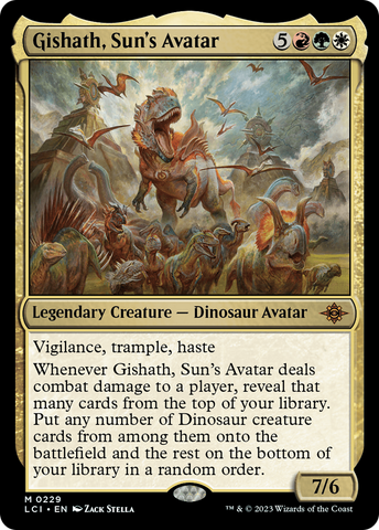 Gishath, Sun's Avatar [The Lost Caverns of Ixalan] - The Mythic Store | 24h Order Processing