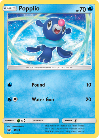 Popplio (SM24) [Sun & Moon: Black Star Promos] - The Mythic Store | 24h Order Processing