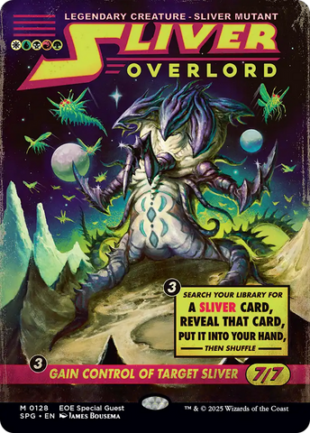 Sliver Overlord (Showcase) [Edge of Eternities Special Guests] - The Mythic Store | 24h Order Processing
