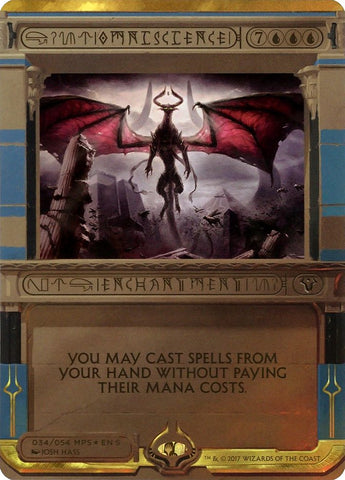 Omniscience (Invocation) [Amonkhet Invocations] - The Mythic Store | 24h Order Processing