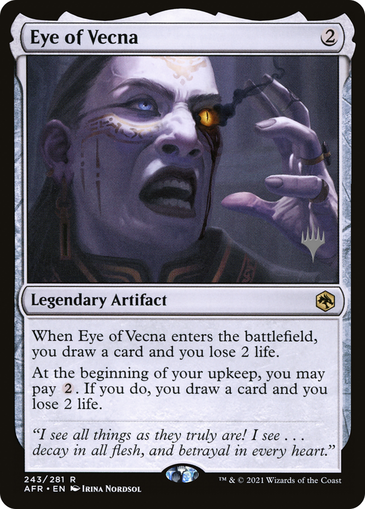 Eye of Vecna (Promo Pack) [Dungeons & Dragons: Adventures in the Forgotten Realms Promos] - The Mythic Store | 24h Order Processing