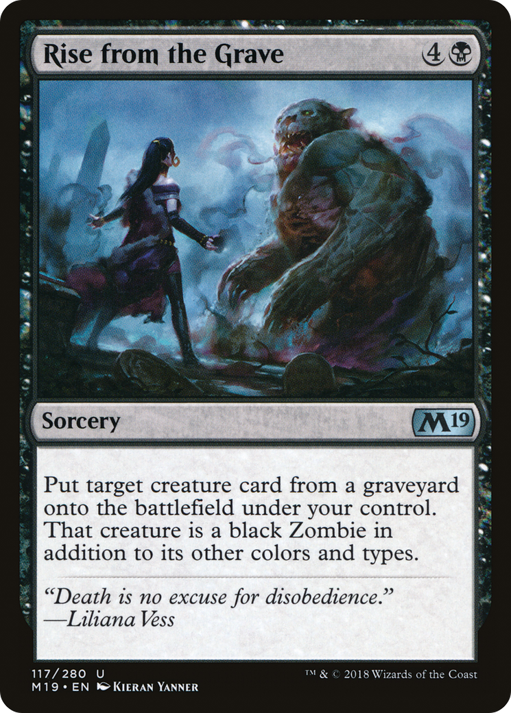Rise from the Grave [Core Set 2019] - The Mythic Store | 24h Order Processing