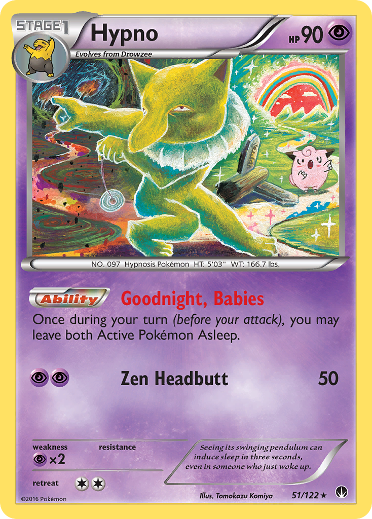 Hypno (51/122) [XY: BREAKpoint] - The Mythic Store | 24h Order Processing