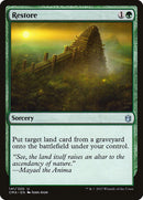 Restore [Commander Anthology] - The Mythic Store | 24h Order Processing