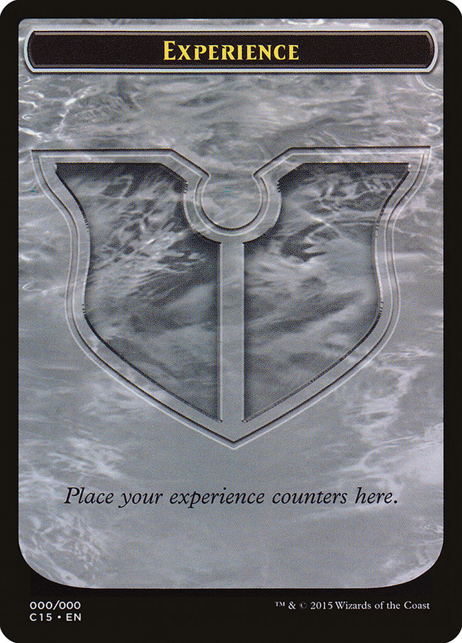 Experience // Experience Double-Sided Token [Commander 2015 Tokens] - The Mythic Store | 24h Order Processing