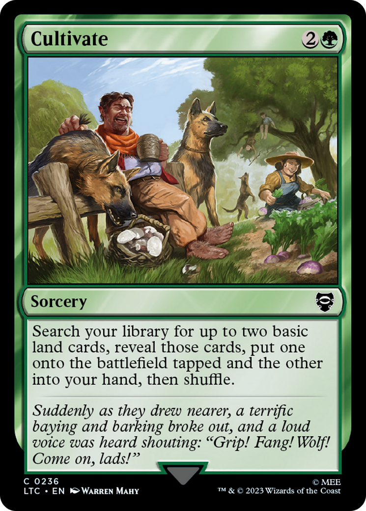 Cultivate [The Lord of the Rings: Tales of Middle-Earth Commander] - The Mythic Store | 24h Order Processing