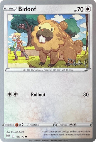 Bidoof (120/172) (ADP - Ondrej Skubal) [World Championships 2022] - The Mythic Store | 24h Order Processing