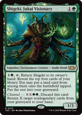 Shigeki, Jukai Visionary [Tarkir: Dragonstorm Commander] - The Mythic Store | 24h Order Processing