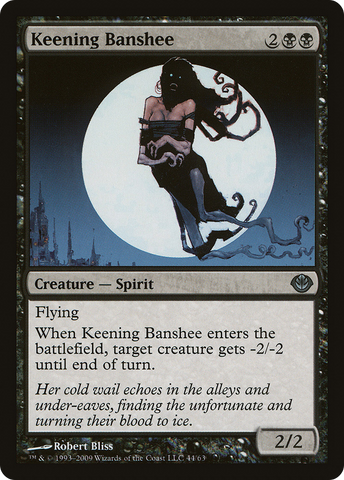 Keening Banshee [Duel Decks: Garruk vs. Liliana] - The Mythic Store | 24h Order Processing