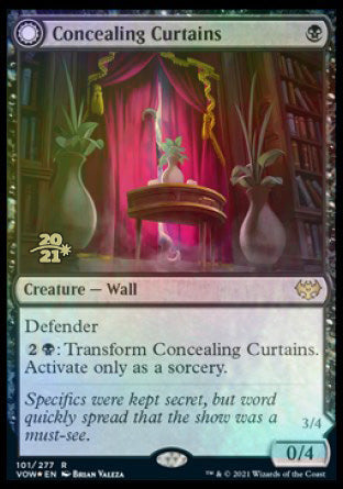 Concealing Curtains // Revealing Eye [Innistrad: Crimson Vow Prerelease Promos] - The Mythic Store | 24h Order Processing