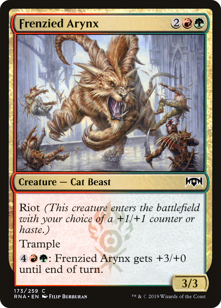 Frenzied Arynx [Ravnica Allegiance] - The Mythic Store | 24h Order Processing